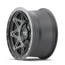 Charger l'image dans la galerie, 9305-8981MB - Dirty Life Theory 18X9 8X165.1 /  ET 0mm Matte Black with Simulated Ring - Dirty Life Wheels Canada