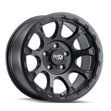 Charger l'image dans la galerie, 9307-7883MB - Dirty Life Drifter 17X8.5 6X139.7 /  ET -6mm Satin Black - Dirty Life Wheels Canada