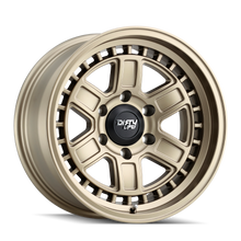 Charger l'image dans la galerie, 9308-7832MGD - Dirty Life Cage 17X8.5 6X120 /  ET -6mm Matte Gold - Dirty Life Wheels Canada