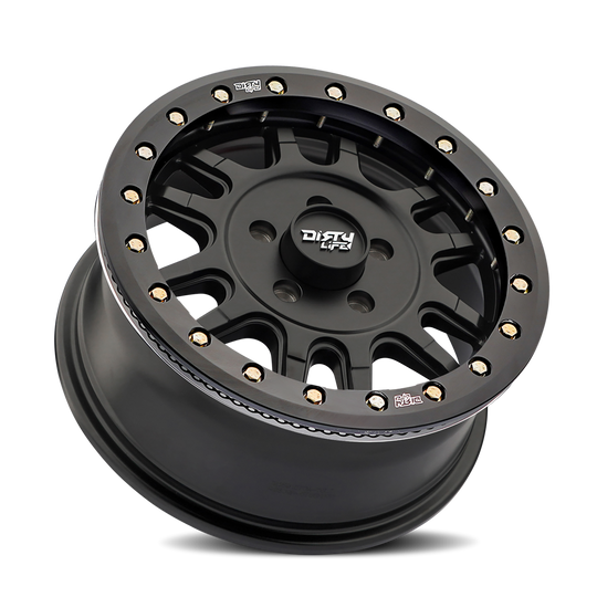 9309R-5799MB - Dirty Life Canyon Pro SXS 15X7 Blank /  ET 13mm Matte Black - Dirty Life Wheels Canada
