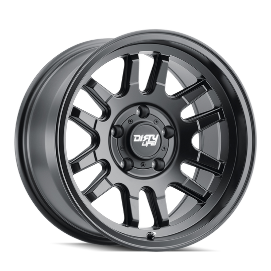 9310-7973MB38 - Dirty Life Canyon 17X9 5X127 /  ET -38mm Matte Black - Dirty Life Wheels Canada