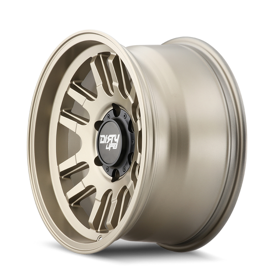 9310-7950MGD0 - Dirty Life Canyon 17X9 5X150 /  ET 0mm Satin Gold - Dirty Life Wheels Canada