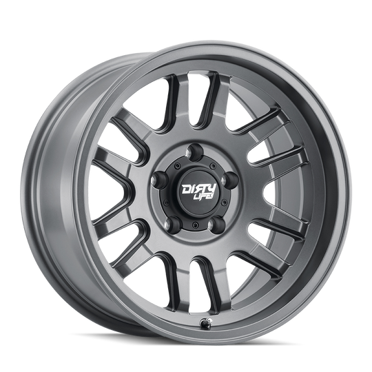 9310-7950MGT0 - Dirty Life Canyon 17X9 5X150 /  ET 0mm Satin Graphite - Dirty Life Wheels Canada