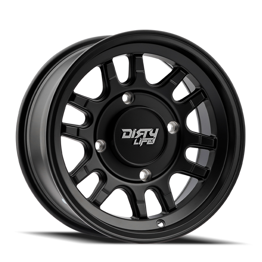 9310S-4799MB - Dirty Life Canyon Sport SXS 14X7 Blank /  ET 13mm Matte Black - Dirty Life Wheels Canada