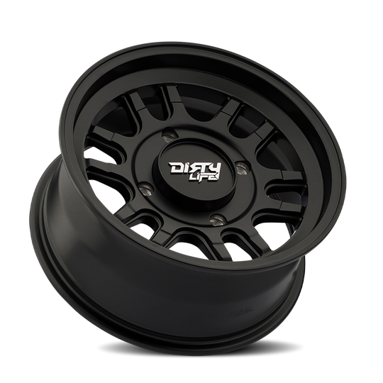 9310S-57101MB - Dirty Life Canyon Sport SXS 15X7 4X156 /  ET 13mm Matte Black - Dirty Life Wheels Canada