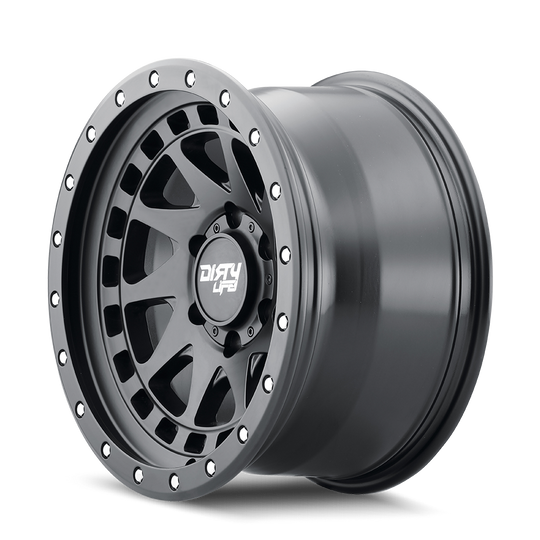 9311-7981MB12 - Dirty Life Enigma Pro 17X9 8X165.1 /  ET -12mm Satin Black - Dirty Life Wheels Canada