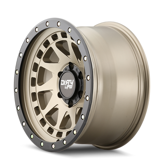 9311-7936MGD12 - Dirty Life Enigma Pro 17X9 6X135 /  ET -12mm Satin Gold - Dirty Life Wheels Canada