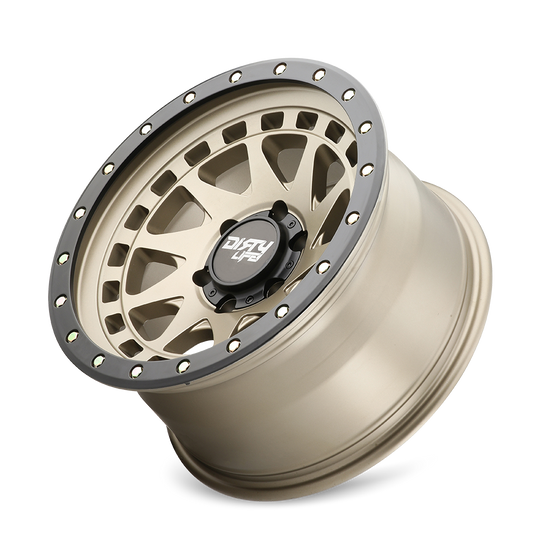 9311-7983MGD38 - Dirty Life Enigma Pro 17X9 6X139.7 /  ET -38mm Satin Gold - Dirty Life Wheels Canada