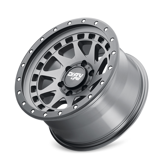 9311-7936MGT12 - Dirty Life Enigma Pro 17X9 6X135 /  ET -12mm Satin Graphite - Dirty Life Wheels Canada