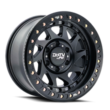 Load image into Gallery viewer, 9313-7936MB12 - Dirty Life Enigma Race 17X9 6X135 /  ET -12mm Matte Black - Dirty Life Wheels Canada