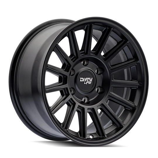 9316-7836MB - Dirty Life Journey 17X8.5 6X135 /  ET 0mm Satin Black - Dirty Life Wheels Canada