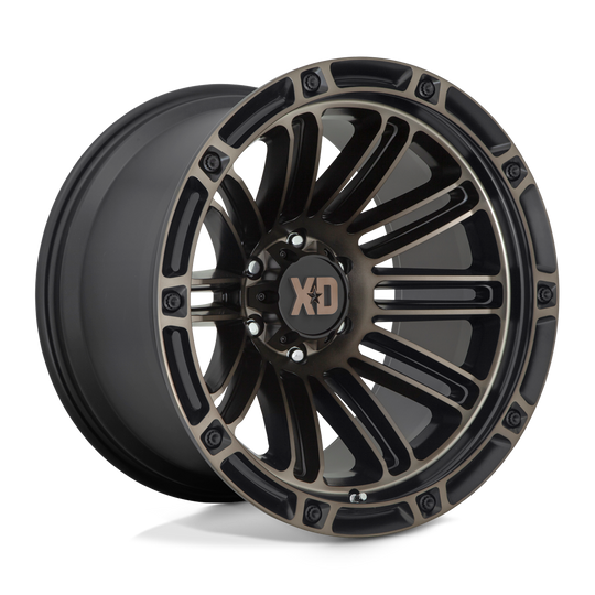 XD84629050600 - XD846 Double Deuce 20X9 5X127  0mm Satin Black With Dark Tint - XD Wheels Canada