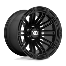 Load image into Gallery viewer, XD84621268744N - XD846 Double Deuce 20X12 6X139.7 -44 mm Satin Black - XD Wheels Canada