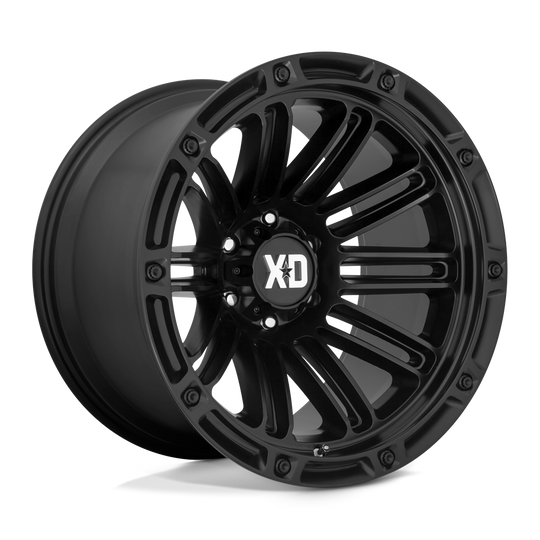 XD84629080700 - XD846 Double Deuce 20X9 8X165.1  0mm Satin Black - XD Wheels Canada