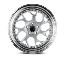 Load image into Gallery viewer, DS11885510035SML - Aodhan DS01 18X8.5 5X100 ET 35mm Silver Machined Lip with Chrome Rivets - Aodhan Wheels Canada