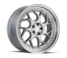 Load image into Gallery viewer, DS11885510035SML - Aodhan DS01 18X8.5 5X100 ET 35mm Silver Machined Lip with Chrome Rivets - Aodhan Wheels Canada