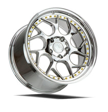 Load image into Gallery viewer, DS11885510035VC - Aodhan DS01 18X8.5 5X100 ET 35mm Vacuum Chrome with Gold Rivets - Aodhan Wheels Canada