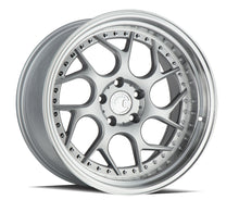 Charger l'image dans la galerie, DS11895510035SML - Aodhan DS01 18X9.5 5X100 ET 35mm Silver Machined Lip with Chrome Rivets - Aodhan Wheels Canada
