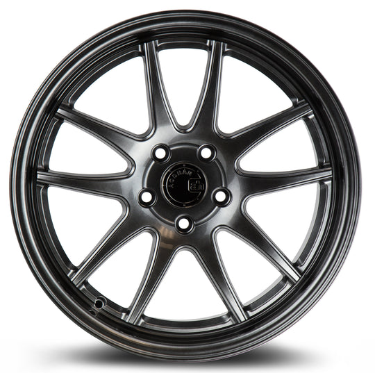 DS21885510035HB - Aodhan DS02 18X8.5 5X100 ET 35mm Hyper Black - Aodhan Wheels Canada