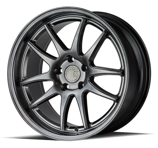 DS21885510035HB - Aodhan DS02 18X8.5 5X100 ET 35mm Hyper Black - Aodhan Wheels Canada