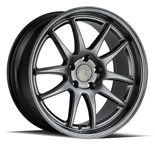DS21885510035HB - Aodhan DS02 18X8.5 5X100 ET 35mm Hyper Black - Aodhan Wheels Canada