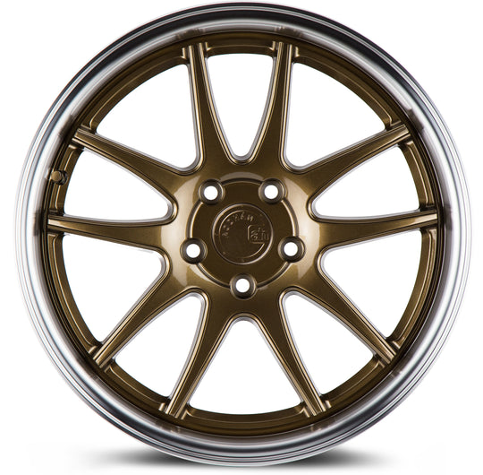 DS21885511435BR - Aodhan DS02 18X8.5 5X114.3 ET 35mm Bronze with Machined Lip - Aodhan Wheels Canada