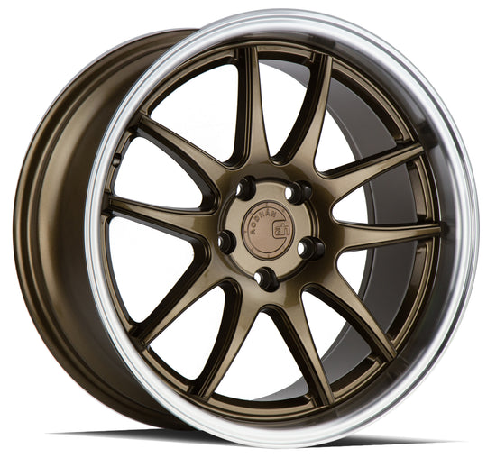 DS21885511435BR - Aodhan DS02 18X8.5 5X114.3 ET 35mm Bronze with Machined Lip - Aodhan Wheels Canada