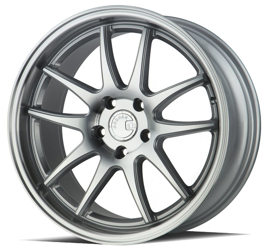 DS21885511435SMF - Aodhan DS02 18X8.5 5X114.3 ET 35mm Silver with Machined Face - Aodhan Wheels Canada