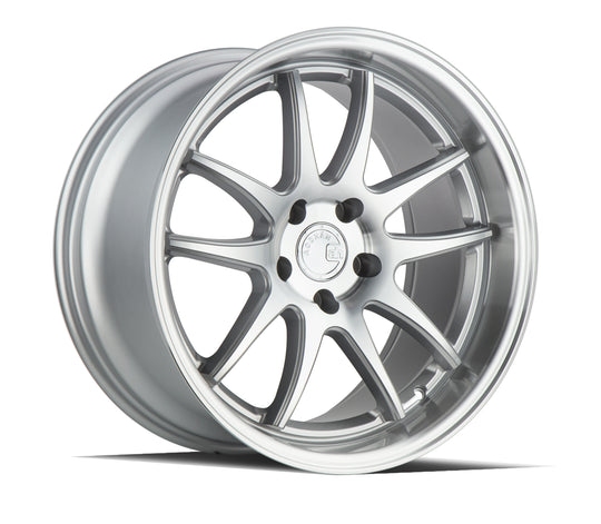 DS21895510035SMF - Aodhan DS02 18X9.5 5X100 ET 35mm Silver with Machined Face - Aodhan Wheels Canada