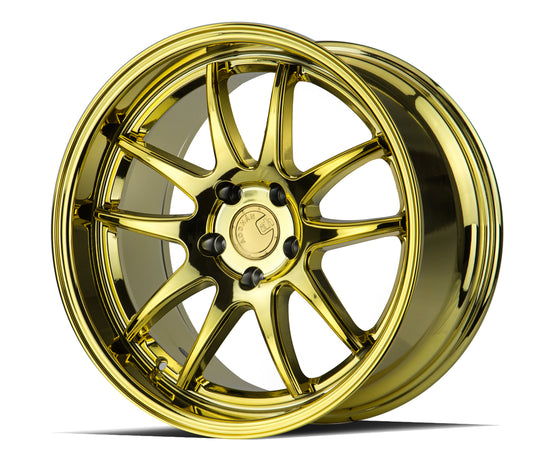 DS21895510035VG - Aodhan DS02 18X9.5 5X100 ET 35mm Gold Vacuum - Aodhan Wheels Canada