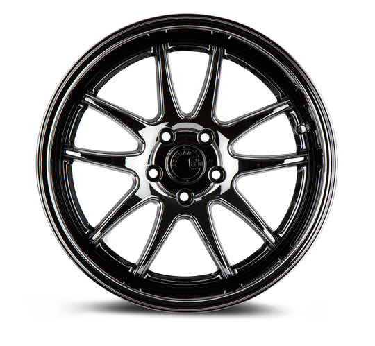 DS21895511415VB - Aodhan DS02 18X9.5 5X114.3 ET 15mm Black Vacuum - Aodhan Wheels Canada