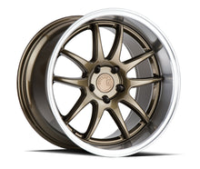 Load image into Gallery viewer, DS21911511415BR - Aodhan DS02 19X11 5X114.3 ET 15mm Bronze with Machined Lip - Aodhan Wheels Canada
