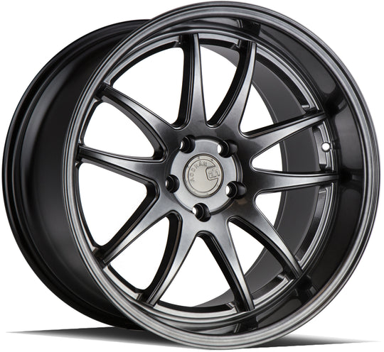 DS21911511415HB - Aodhan DS02 19X11 5X114.3 ET 15mm Hyper Black - Aodhan Wheels Canada