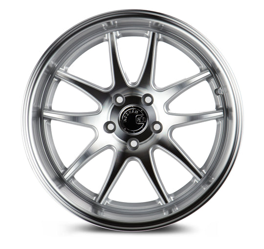 DS21911511415SMF - Aodhan DS02 19X11 5X114.3 ET 15mm Silver with Machined Face - Aodhan Wheels Canada