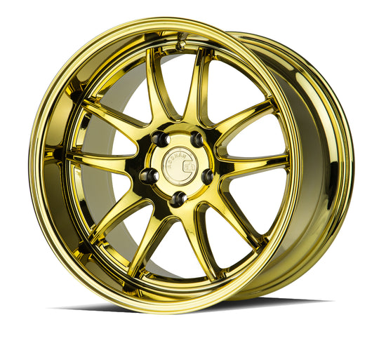 DS21911511415VG - Aodhan DS02 19X11 5X114.3 ET 15mm Gold Vacuum - Aodhan Wheels Canada