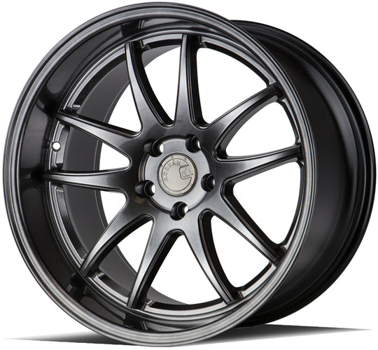 DS21911511422HB - Aodhan DS02 19X11 5X114.3 ET 22mm Hyper Black - Aodhan Wheels Canada