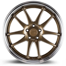 Charger l'image dans la galerie, DS21985511435BR - Aodhan DS02 19X8.5 5X114.3 ET 35mm Bronze with Machined Lip - Aodhan Wheels Canada