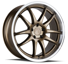 Charger l'image dans la galerie, DS21985511435BR - Aodhan DS02 19X8.5 5X114.3 ET 35mm Bronze with Machined Lip - Aodhan Wheels Canada