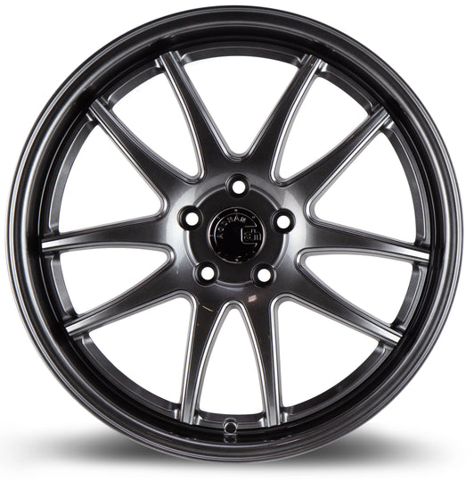 DS21985511435HB - Aodhan DS02 19X8.5 5X114.3 ET 35mm Hyper Black - Aodhan Wheels Canada