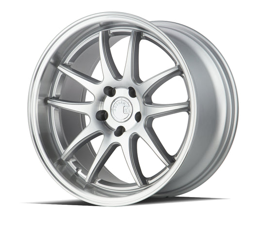 DS21995511415SMF - Aodhan DS02 19X9.5 5X114.3 ET 15mm Silver with Machined Face - Aodhan Wheels Canada