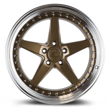 Load image into Gallery viewer, DS51895511430BR - Aodhan DS05 18X9.5 5X114.3 ET 30mm Bronze with Machined Lip - Aodhan Wheels Canada
