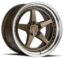 Load image into Gallery viewer, DS51911511415BR - Aodhan DS05 19X11 5X114.3 ET 15mm Bronze with Machined Lip - Aodhan Wheels Canada