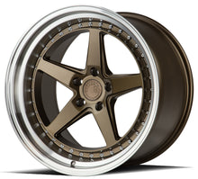 Charger l'image dans la galerie, DS51911511422BR - Aodhan DS05 19X11 5X114.3 ET 22mm Bronze with Machined Lip - Aodhan Wheels Canada