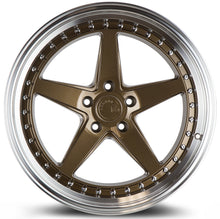 Charger l'image dans la galerie, DS51995511415BR - Aodhan DS05 19X9.5 5X114.3 ET 15mm Bronze with Machined Lip - Aodhan Wheels Canada