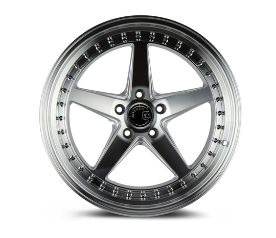 DS51995511422SMF - Aodhan DS05 19X9.5 5X114.3 ET 22mm Silver with Machined Face - Aodhan Wheels Canada