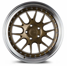 Load image into Gallery viewer, DS61895510035BZ - Aodhan DS06 18X9.5 5X100 ET 35mm Bronze with Machined Lip - Aodhan Wheels Canada