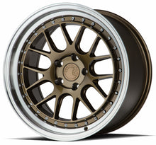 Load image into Gallery viewer, DS61895510035BZ - Aodhan DS06 18X9.5 5X100 ET 35mm Bronze with Machined Lip - Aodhan Wheels Canada