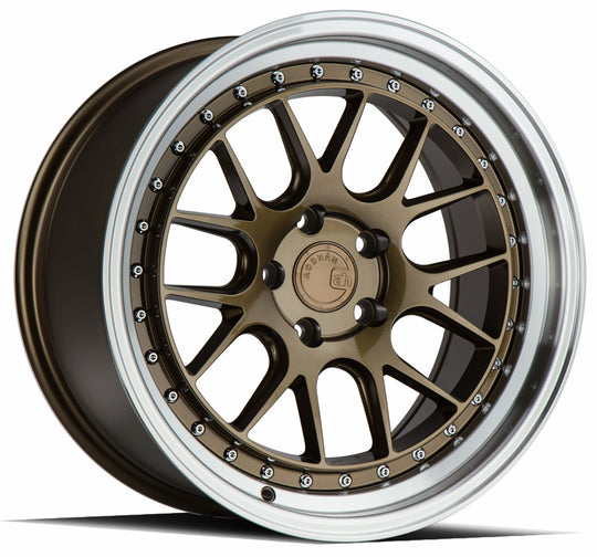 DS61895511430BZ - Aodhan DS06 18X9.5 5X114.3 ET 30mm Bronze with Machined Lip - Aodhan Wheels Canada