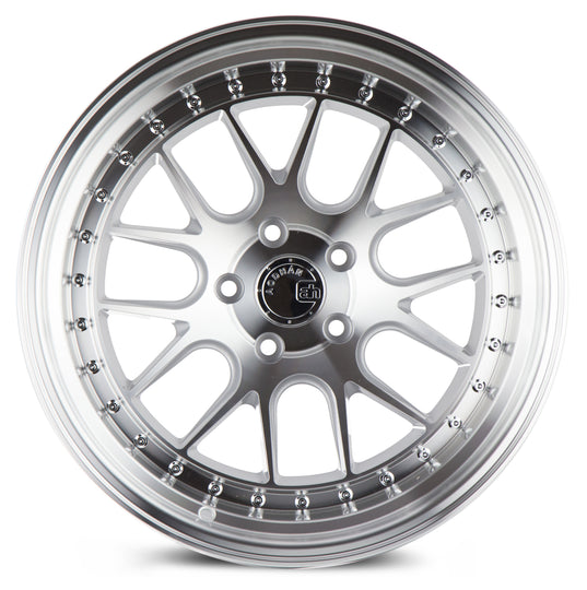 DS61911511415SMF - Aodhan DS06 19X11 5X114.3 ET 15mm Silver with Machined Face - Aodhan Wheels Canada