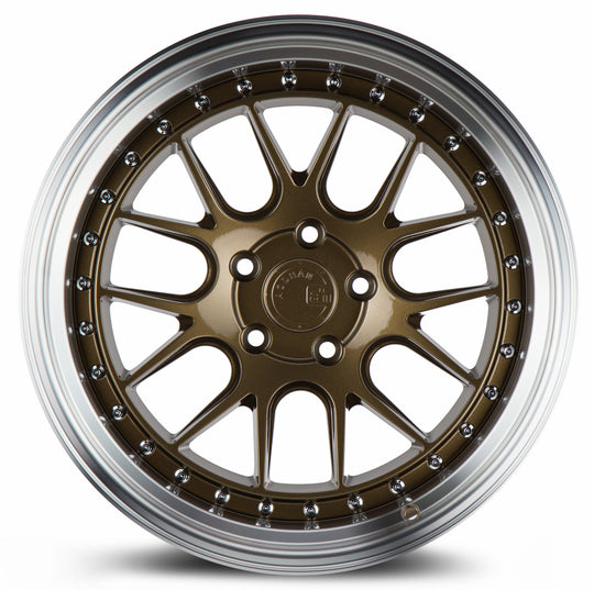 DS61911511422BZ - Aodhan DS06 19X11 5X114.3 ET 22mm Bronze with Machined Lip - Aodhan Wheels Canada